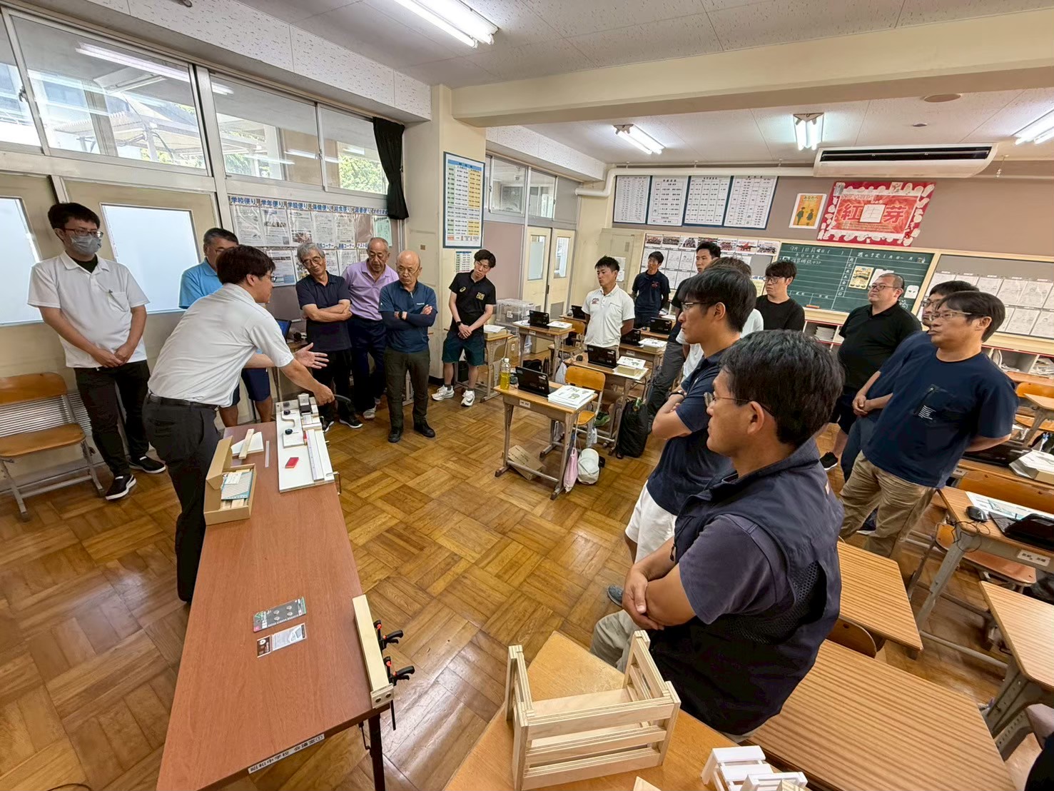 製作体験の説明