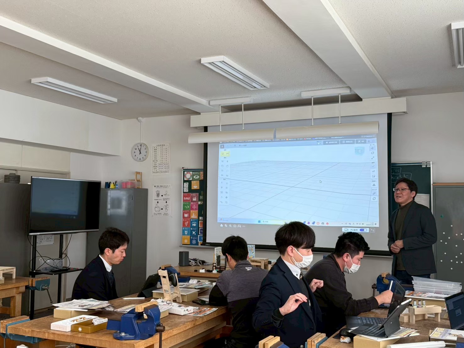 caDIY3Dによる設計演習