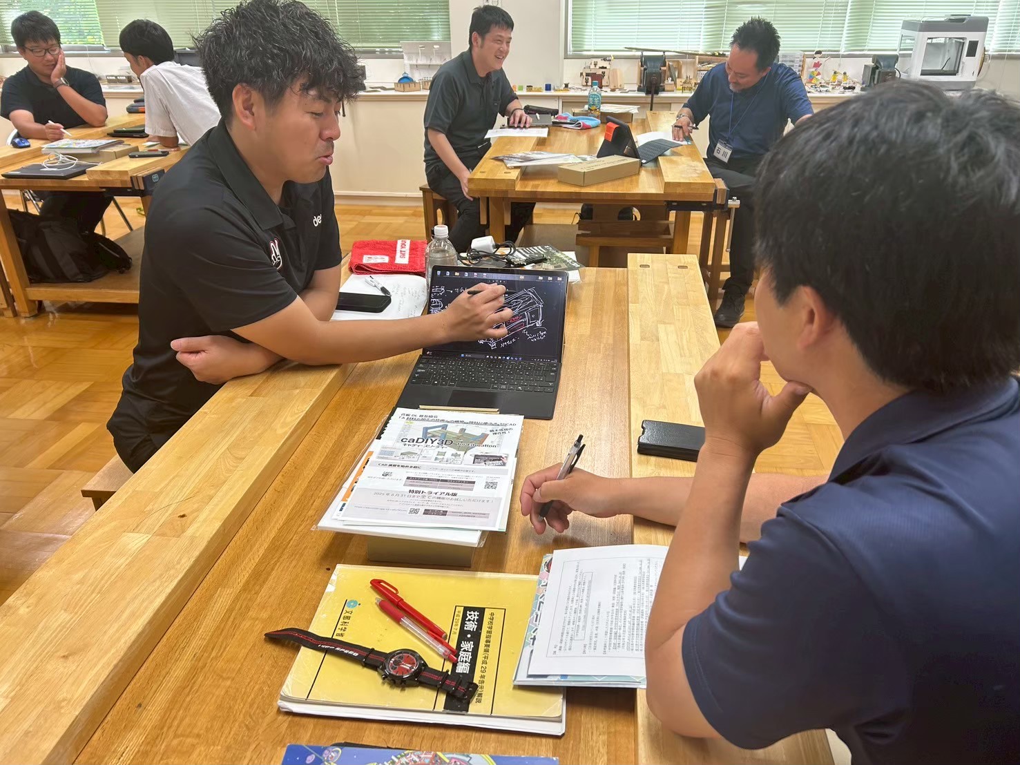 3DCAD演習の様子