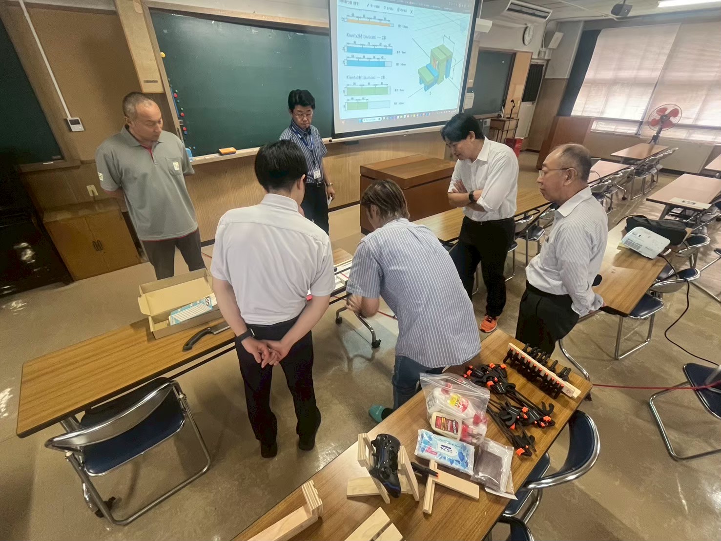 製作体験の説明