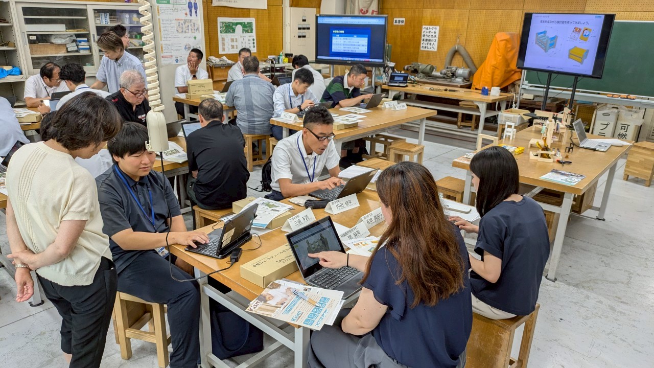 3DCAD演習の様子